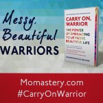 Glennon Doyle Melton's book, CARRY ON WARRIOR has just been released in paperback.