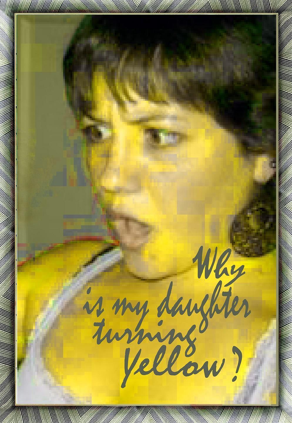 Robin Botie of Ithaca, New York asks, Why is my daughter turning yellow?"